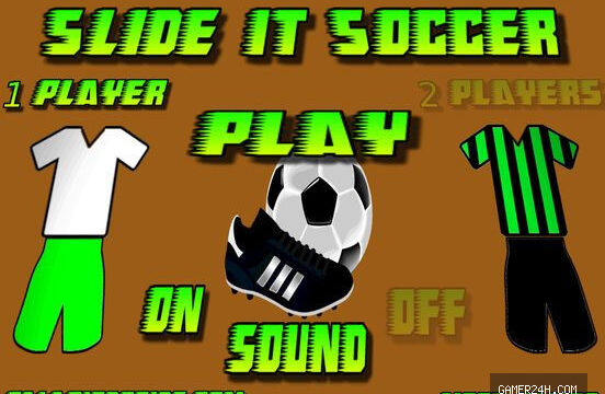 Slide It Soccer table football