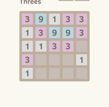2048 Threes