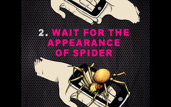 Spider 2 Hand Funny Joke