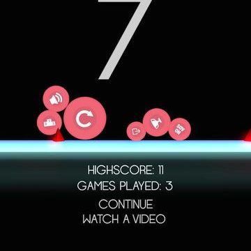 Tron Ball Bounce – Advance 3D Bouncing Level and Push Rebound Race