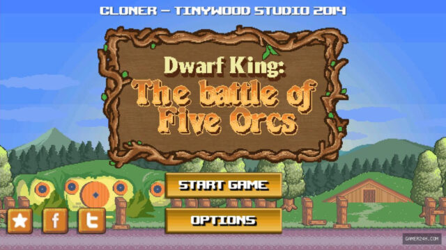 Dwarf King – Five Orcs Battle