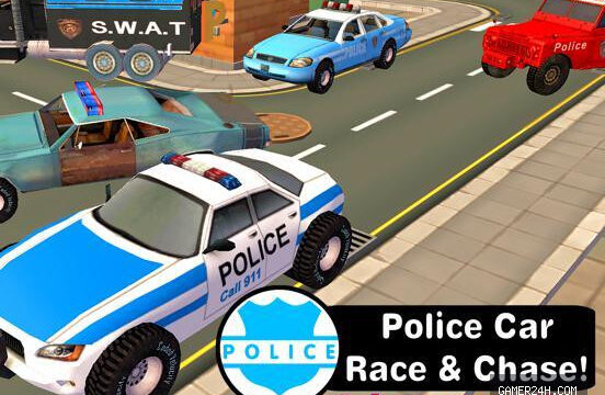 Police Car Race Chase Sim 911