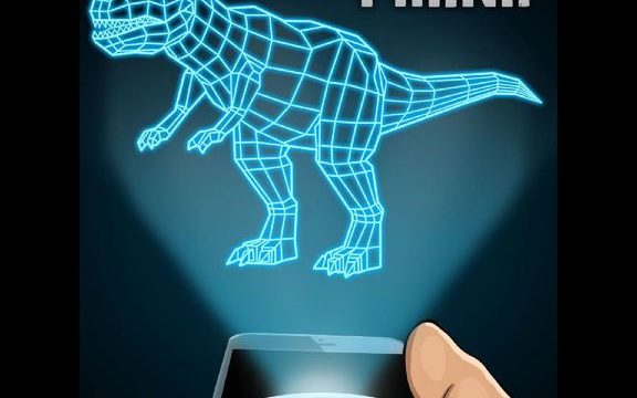 Hologram Dinosaur 3D Simulator