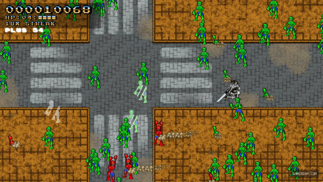 Space Robot Samurai Zombie Slayer