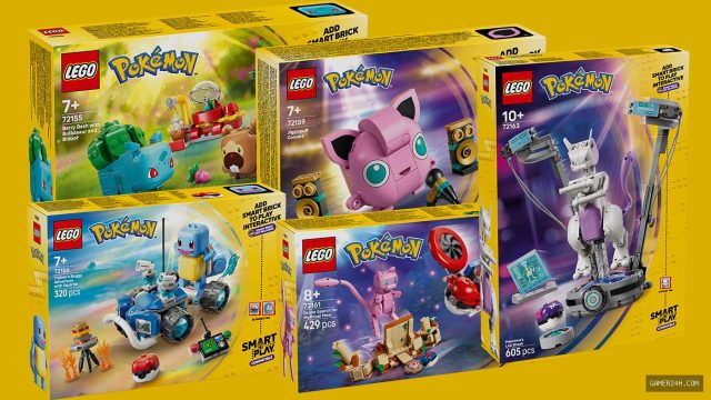 Pokémon™ LEGO® Smart Playsets Announced for Upcoming Release