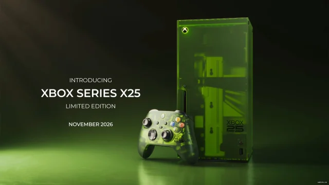 Microsoft Unveils Limited-Edition Green Xbox Series X for 25th Anniversary