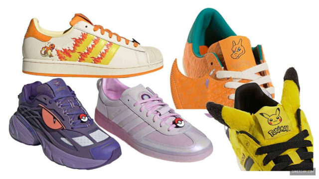 An Epic Adidas Pokemon 30th Anniversary Sneaker Range Has Been Revealed