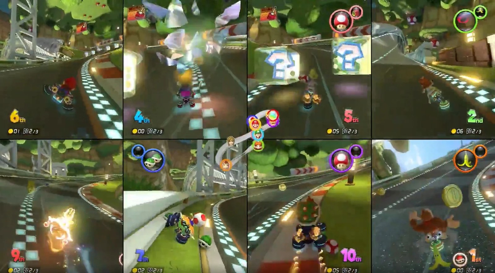 Mario Kart 8 Deluxe Gets HUGE Switch 2 Upgrade: Eight-Player Split Screen is HERE!