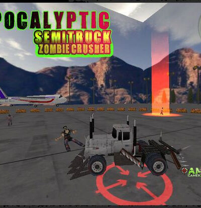 Semi Truck Zombie Crusher