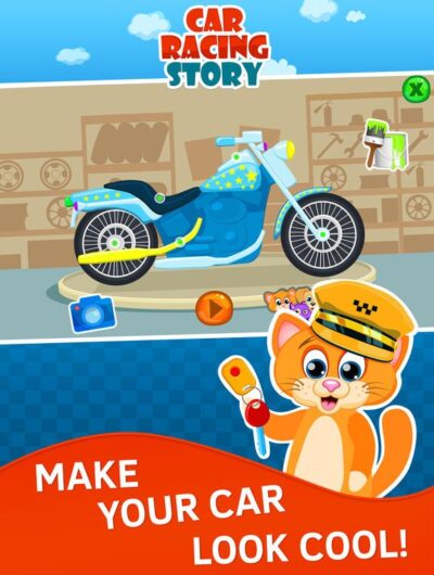 Car Racing for Toddlers and Kids under 6 Free with Animals