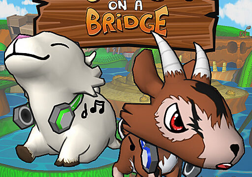 Goats On A Bridge