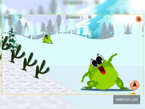 Frogs Can Ski: The Incredible Winter Creature First Snow Day – Free Screenshot 3