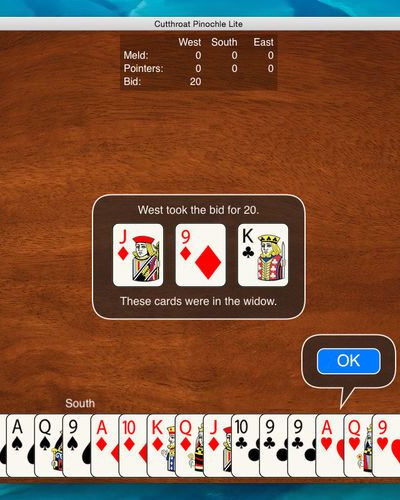 Cutthroat Pinochle Lite