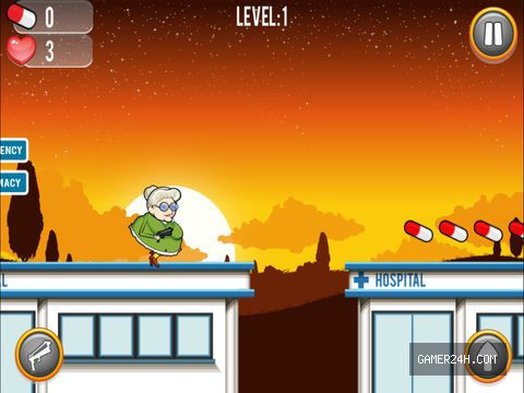 Angry Grandma Run Games:Crazy – The most fun games for the bad grandma in you! Screenshot 2