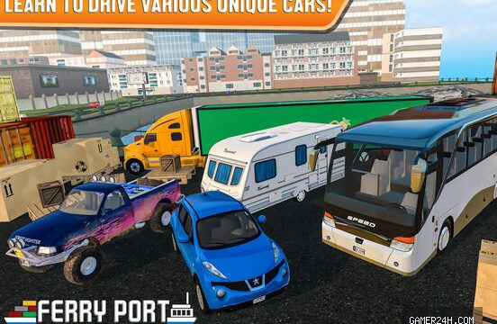 Ferry Port Car Parking Sim