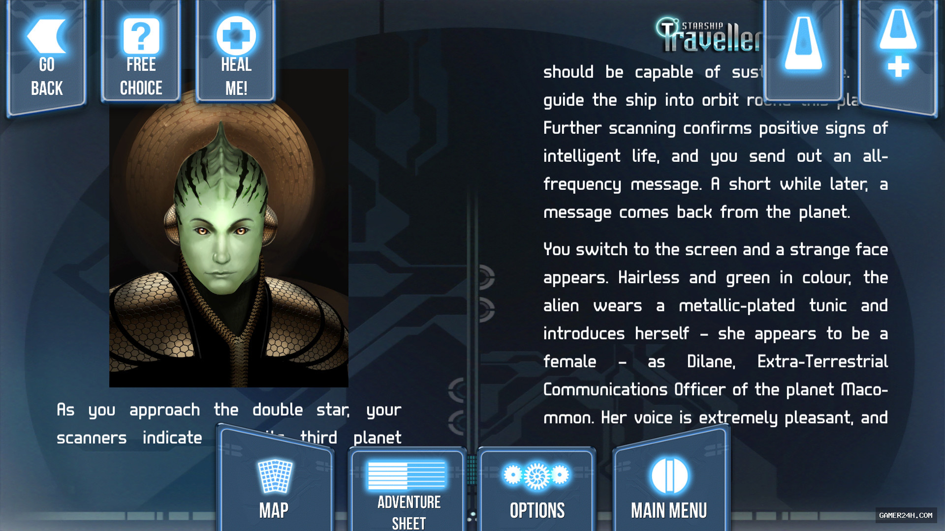 Starship Traveller Official Cover