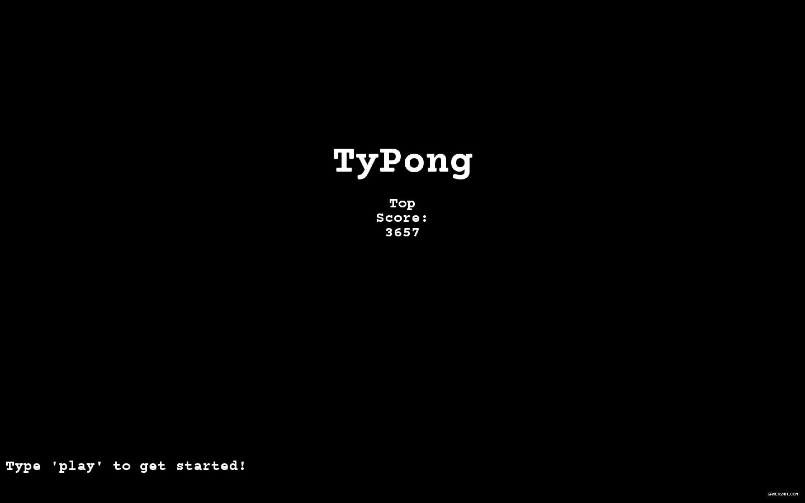 TyPong - Game Overview & History