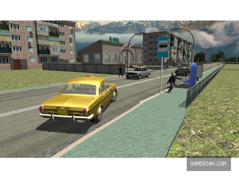 Russian Taxi Simulator 3D Screenshot 2