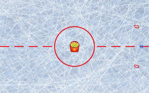 Food Air Hockey