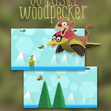 Weasel Woodpecker