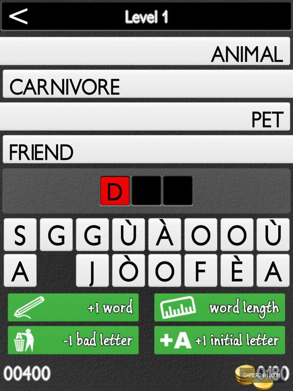 4 Words Game Screenshot 2