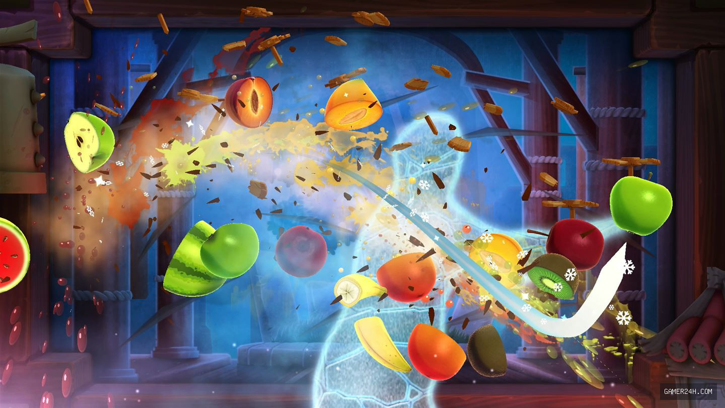 Fruit Ninja Kinect 2 Official Cover