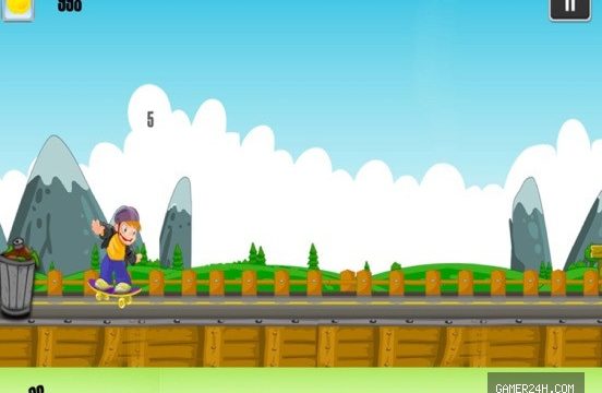 A Crazy Skater Boy – Adventure In The Big City Skate Park Games