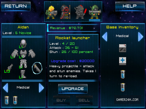 Space Bounties Inc. (strategy turn-based RPG) Screenshot 5