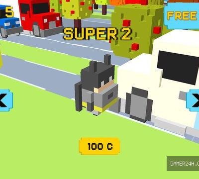 Hero on Road – Jumpy hopper and Crossing Iron robo Man across the super busy street