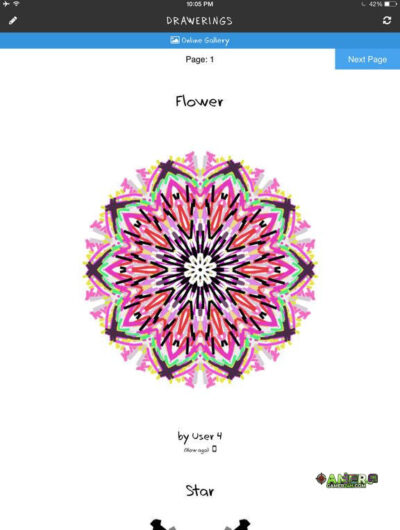 Drawerings – Mandala Kaleidoscope Drawings!
