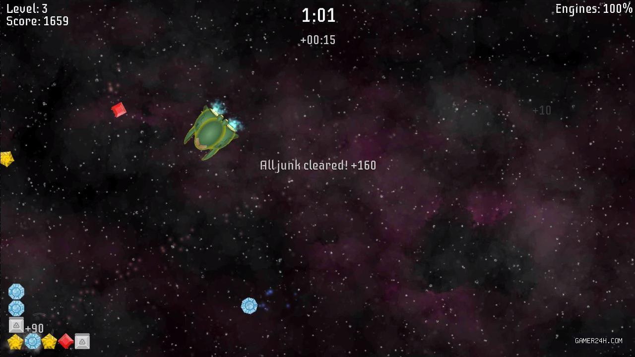 Space Junk (itch) (We Did It Games) - Gameplay Mechanics & Systems