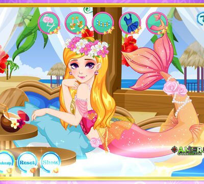 Mermaid Valentine Day DressUp