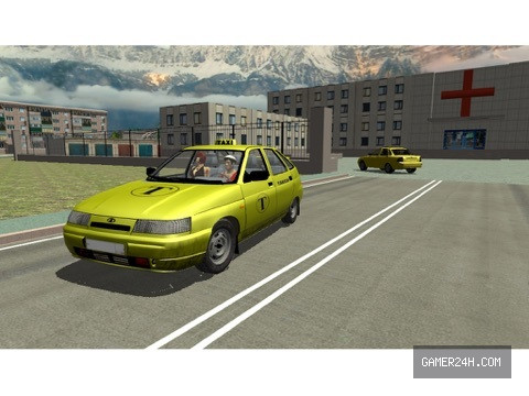 Russian Taxi Simulator 3D Screenshot 3