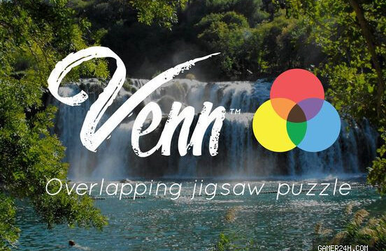 Venn Waterfalls: Jigsaw Puzzle