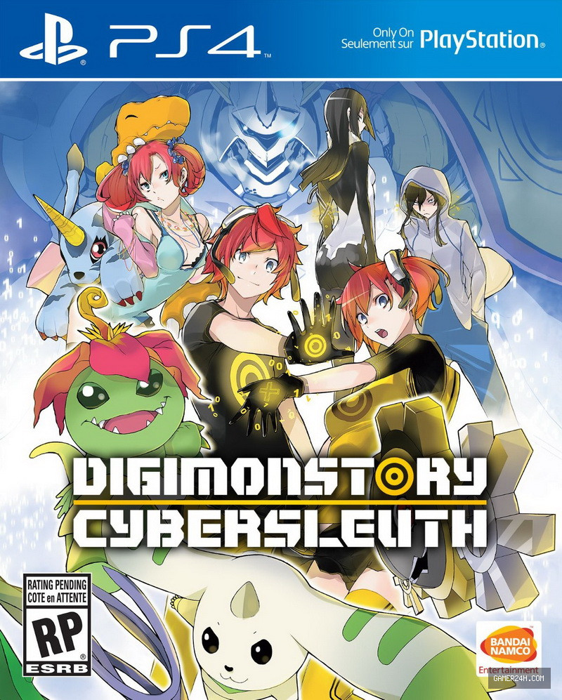 DIGIMON STORY CYBER SLEUTH Official Cover