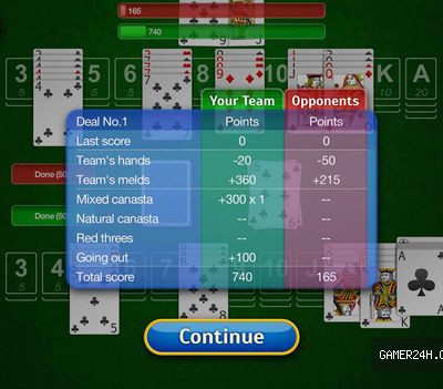 Canasta: Pro