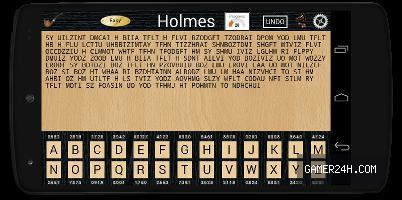 Holmes Free: the cryptic cipher code puzzle game