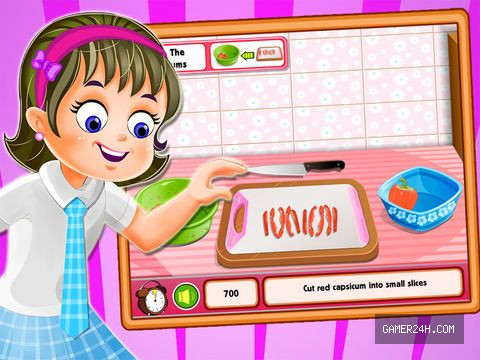 Cooking game-Mini Pizzas Screenshot 2