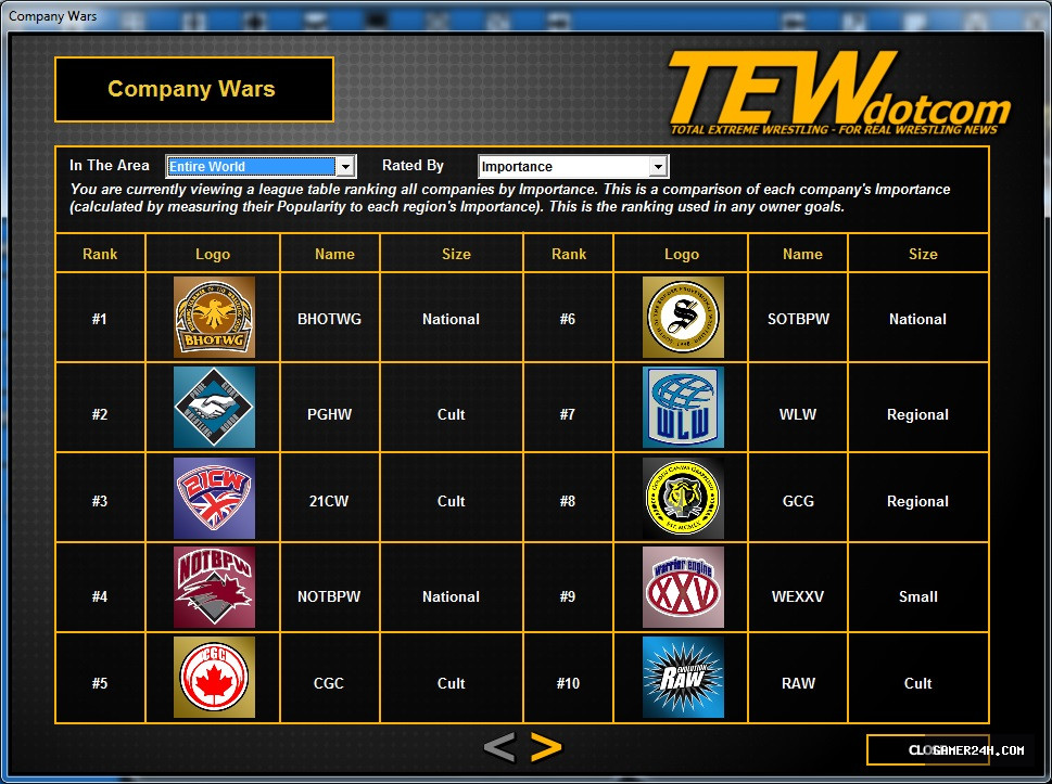 Total Extreme Wrestling Screenshot 6