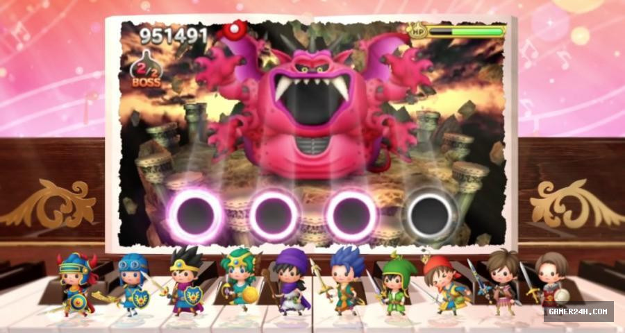Theatrhythm Dragon Quest Screenshot 1
