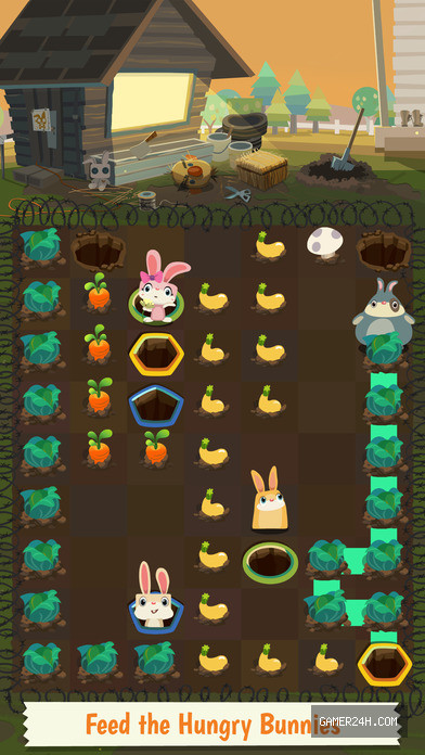 Patchmania – A Puzzle About Bunny Revenge! Screenshot 4