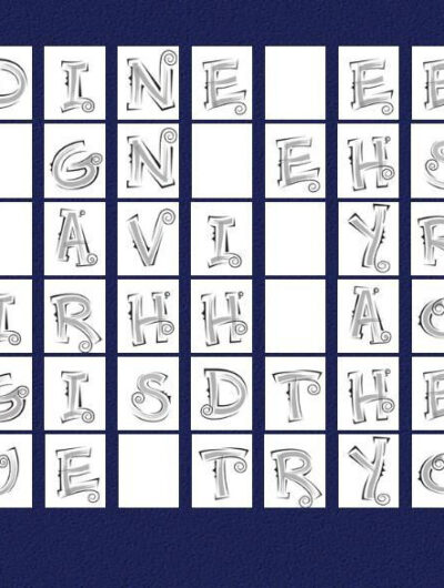 Vertical Word Puzzle