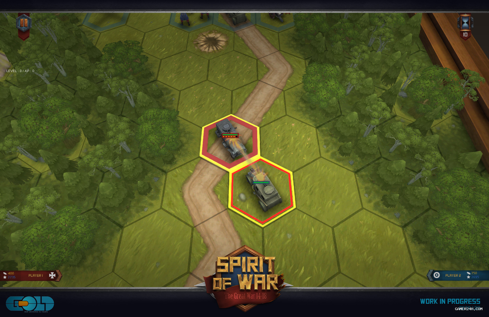Spirit of War: The Great War Official Cover
