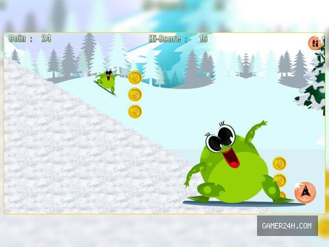 Frogs Can Ski: The Incredible Winter Creature First Snow Day – Free Screenshot 5