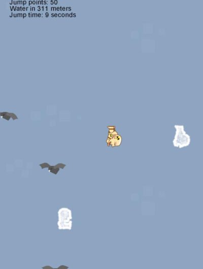 Diving jumps