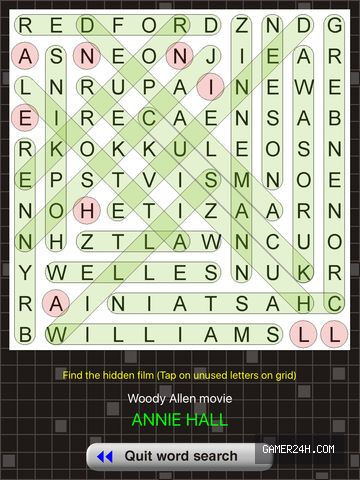 Movie Crosswords Screenshot 3