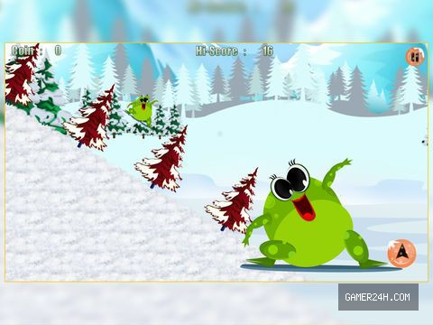 Frogs Can Ski: The Incredible Winter Creature First Snow Day – Free Screenshot 2