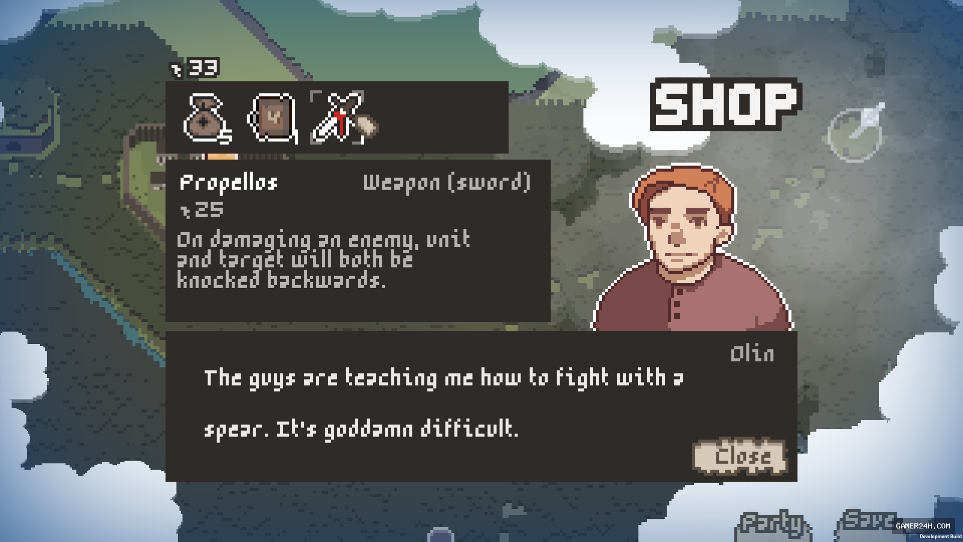 FLAMBERGE Screenshot 2