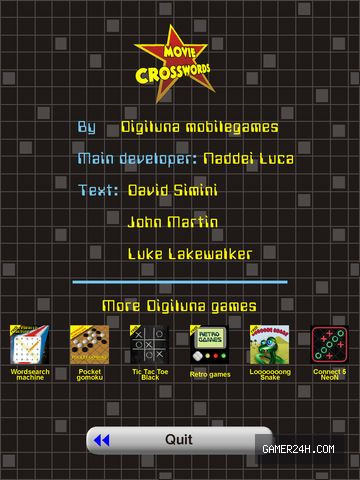 Movie Crosswords Official Cover