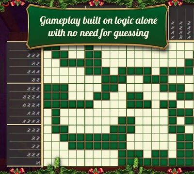 Fill and Cross. Christmas Riddles Free